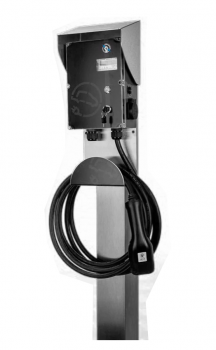 Edelstahl-Säule für Wallboxen EASY - PRO & DUO Serie